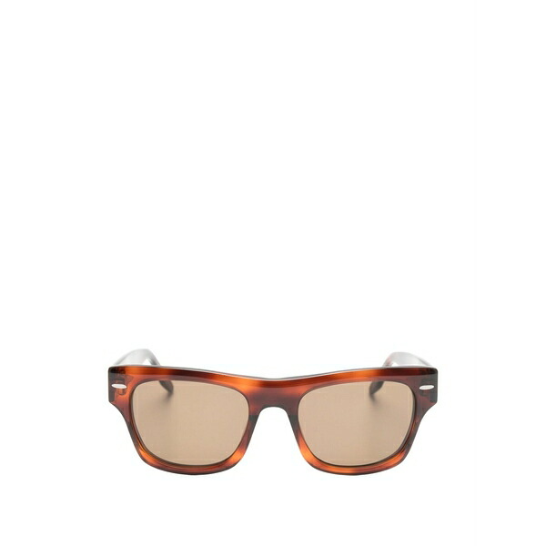 バートンペレイラ メンズ サングラス・アイウェア 添え物 Browline sunglasses Brown