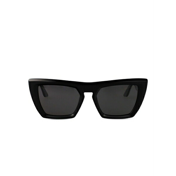 ジーシーディーエス メンズ サングラス・アイウェア アクセサリー Square-frame sunglasses Black|asty