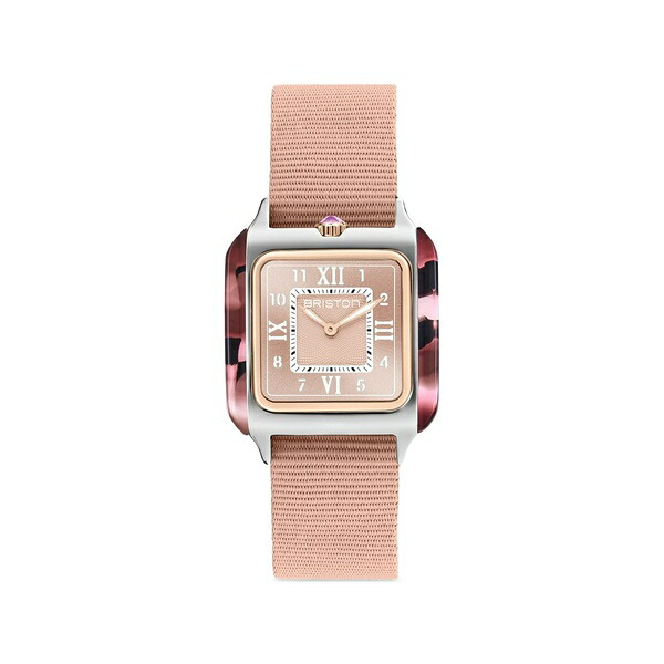 ブリストン メンズ ウオッチ 添え物 Streamliner kennedy 30粍 watch Pink
