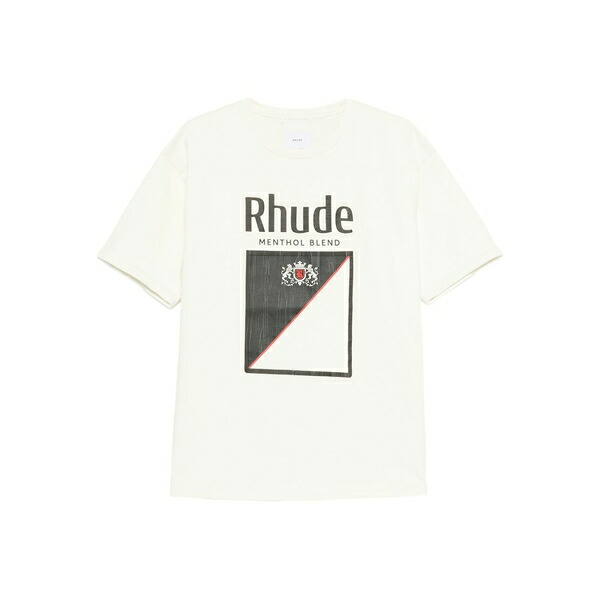 ルード メンズ プルオーバー トップス Logo-print t-shirt White
