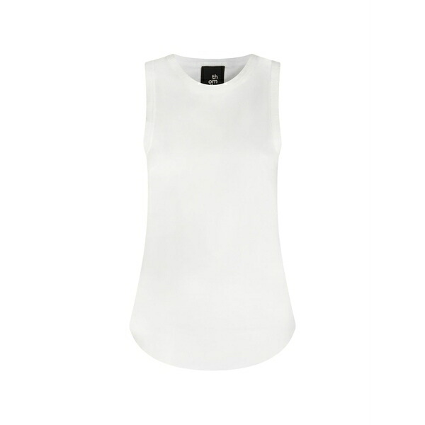トム・Cr レディース カットソー トップス Round-neck top Neutrals