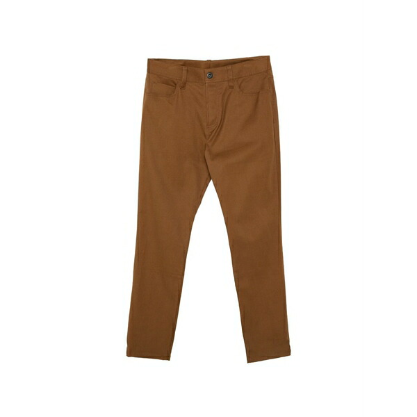ジェームス 蝦蟇口 メンズ 心地好いズボン下 ボトムス Five-pocket trousers Brown