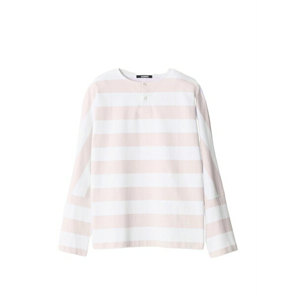 ジャクエムス メンズ ティーシャツ トップス Mariniere long-sleeve t-shirt White