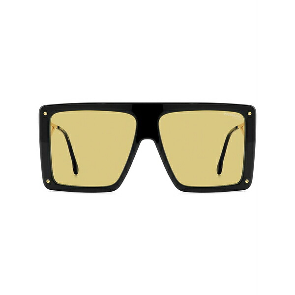カレーナ メンズ サングラス・アイウェア アクセサリー Square-frame sunglasses Black｜asty