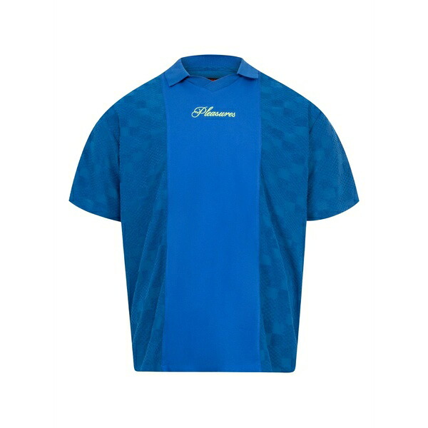 プレジャーズ メンズ ティーシャツ トップス Planets graphic back short-sleeve t-shirt Blue