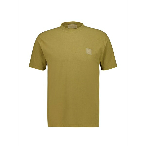 ストーンアイランド メンズ プルオーバー トップス Ghost logo-patch t-shirt Neutrals