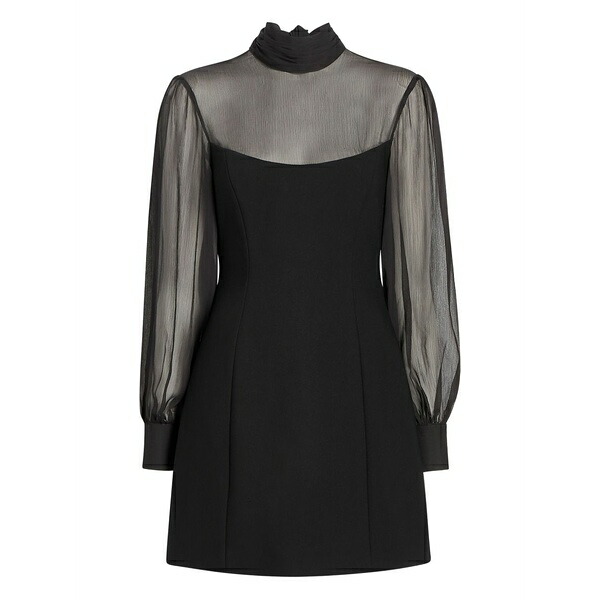 サンクアセプト レディース 衣裳 トップス Fili long-sleeve mini dress Black