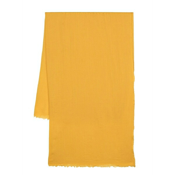 デスティン レディース えり巻き・袈裟・えり巻き 付属物 Frayed-edge scarf Yellow
