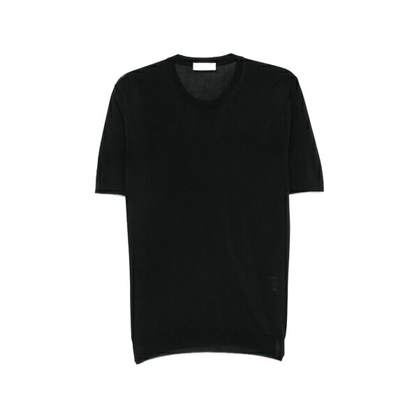 ロベルトコリーナ メンズ ティーシャツ トップス Short-sleeve t-shirt Black