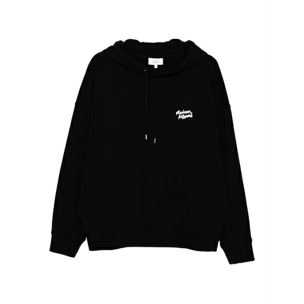 棲み家 狐狸 メンズ パーカー・スウェットシャツ アウター Handwriting hoodie Black