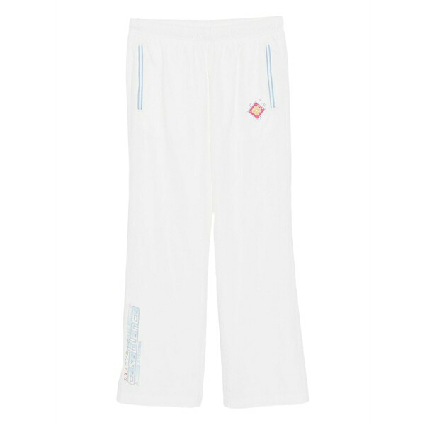 カサブランカ メンズ 心地よいズボン下 ボトムス Taffeta pants White