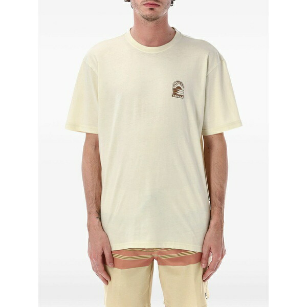 ヴィスラ メンズ ティーシャツ トップス Cosmic graphic-print t-shirt Neutrals