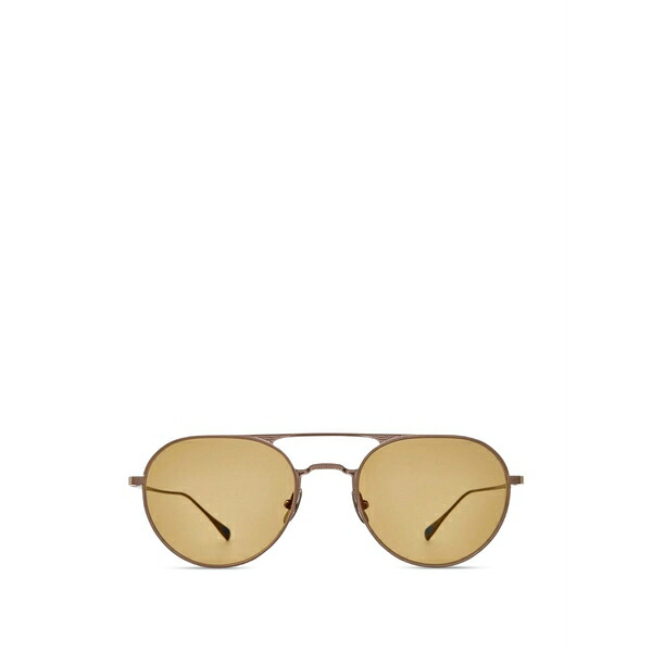ギャレットライト メンズ サングラス・アイウェア 添え物 Benny j pilot-frame sunglasses Brown