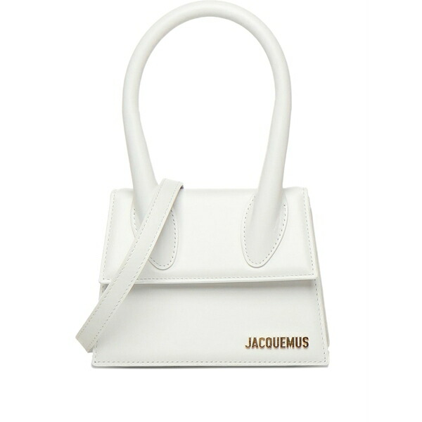 ジャクエムス レディース ショルダーバッグ 御徒面子 Mini le chiquito shoulder bag White