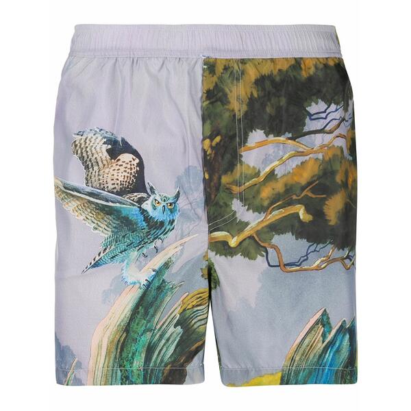 ヴァレンティノ ガラヴァーニ メンズ カジュアルパンツ ボトムス Floating island print swim shorts Grey|asty