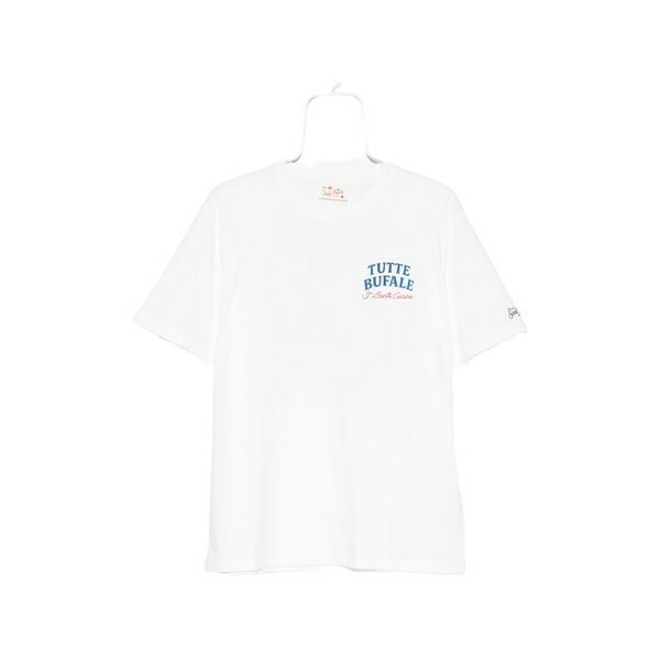 エムシーツーセイントバース メンズ プルオーバー トップス Portland print-detail t-shirt White