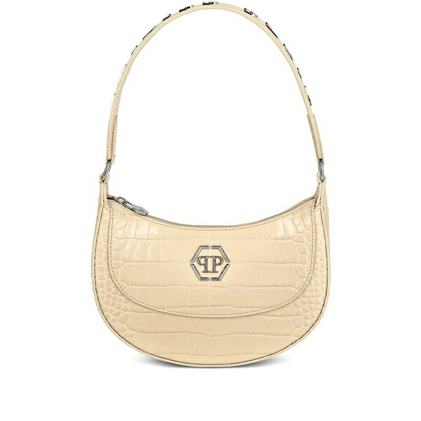 フィリップ飾り気の無い レディース トートバッグ 御徒面子 Galaxy crocodile-embossed tote bag Neutrals