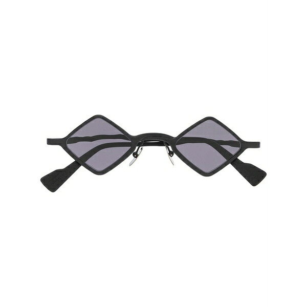 クボラウム メンズ サングラス・アイウェア 添え物 Square frame sunglasses Black