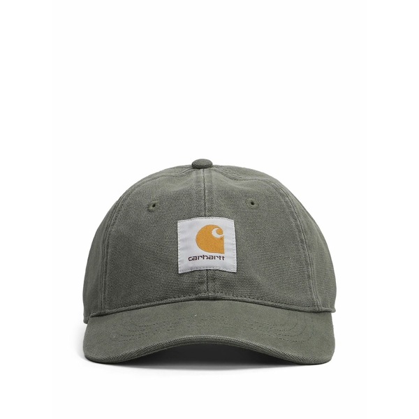 鉄道車両ハート形 メンズ かぶり笠 添え物 Logo patch cap Green
