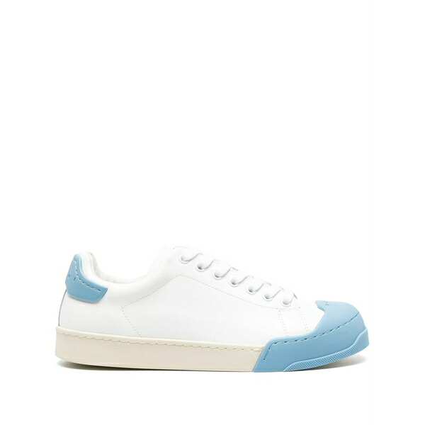 マルニ レディース スニーカー シューズ Dada two-tone leather sneakers White