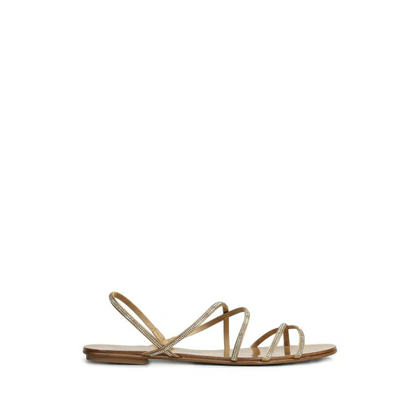 ペドロガルシア レディース サンダル シューズ Esme crystal-embellished strappy sandals Neutrals