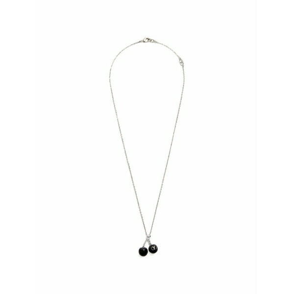 ヴァレンティノ ガラヴァーニ メンズ 首飾り・チョー鉄道車両 付属物 Valentino garavani chez valentino necklace インチ metal and enamel Silver