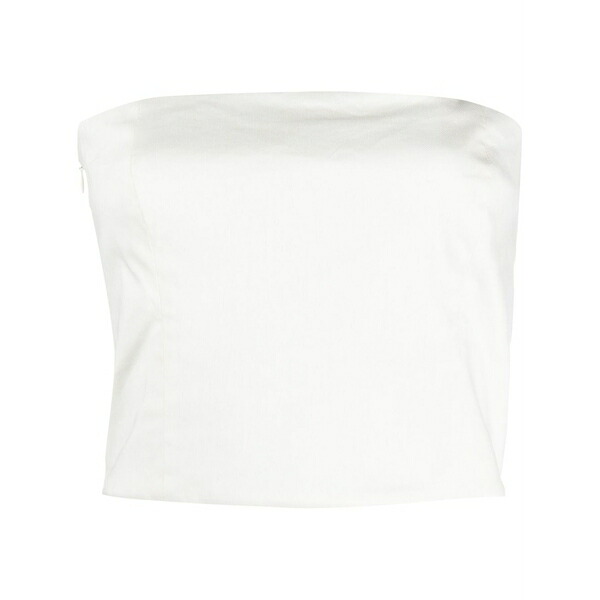 ゲージ81 レディース カットソー トップス Lica strapless top White