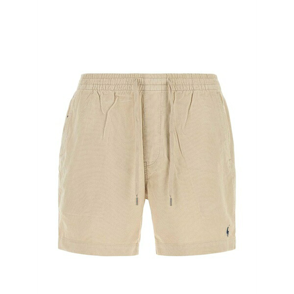 ラルフローレン メンズ 心地好いズボン下 ボトムス Corduroy drawstring bermuda shorts Neutrals