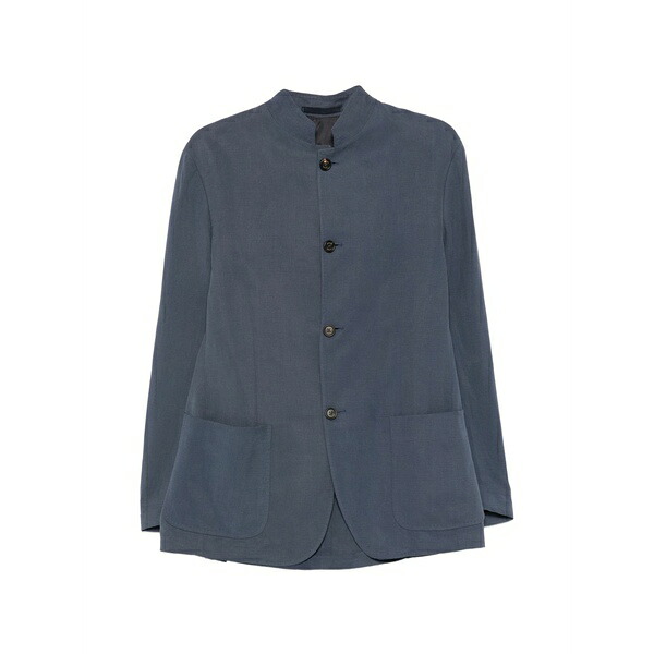 イレブンティ メンズ 上衣＆上衣 アウター Button single-breasted jacket Blue