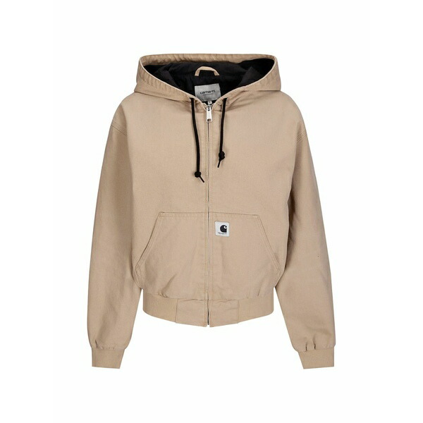鉄道車両ハート型 レディース 上衣＆上衣 アウター W\u0027 og hooded canvas jacket Neutrals