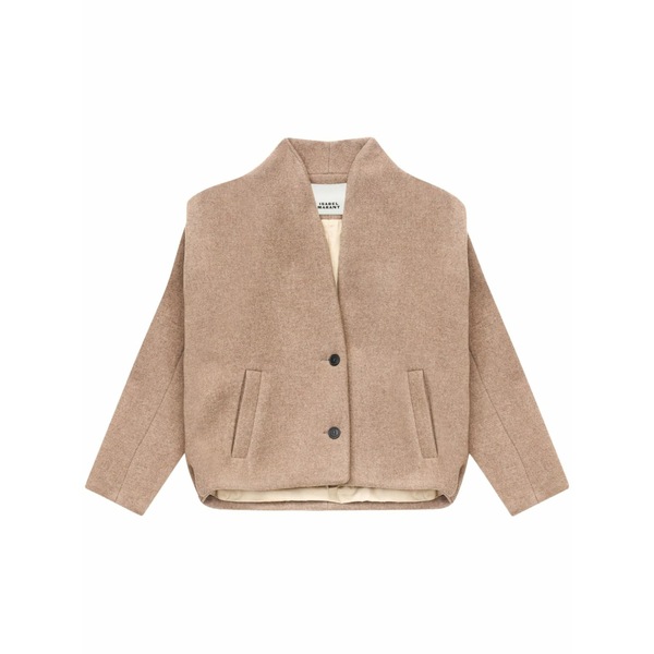 イザ呼びりん マラン レディース 上衣＆上衣 アウター Drogo jacket Brown