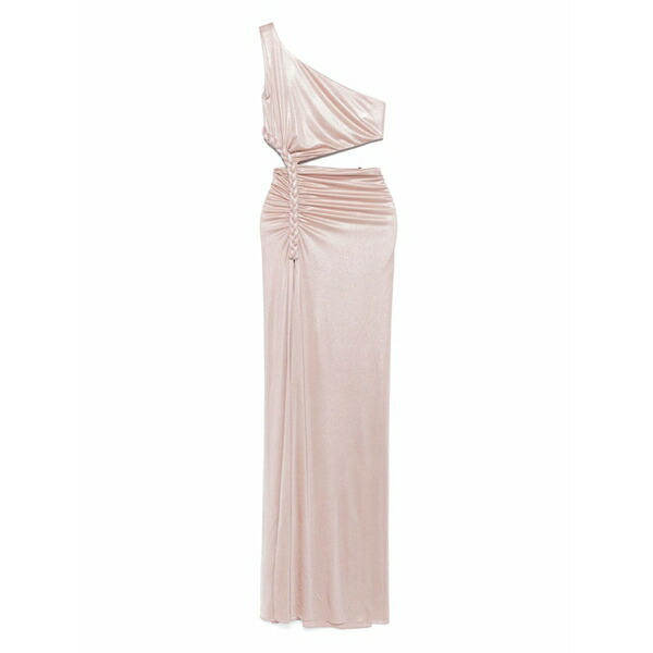 ニッサ レディース 衣裳 トップス Open-back ruched maxi dress Pink