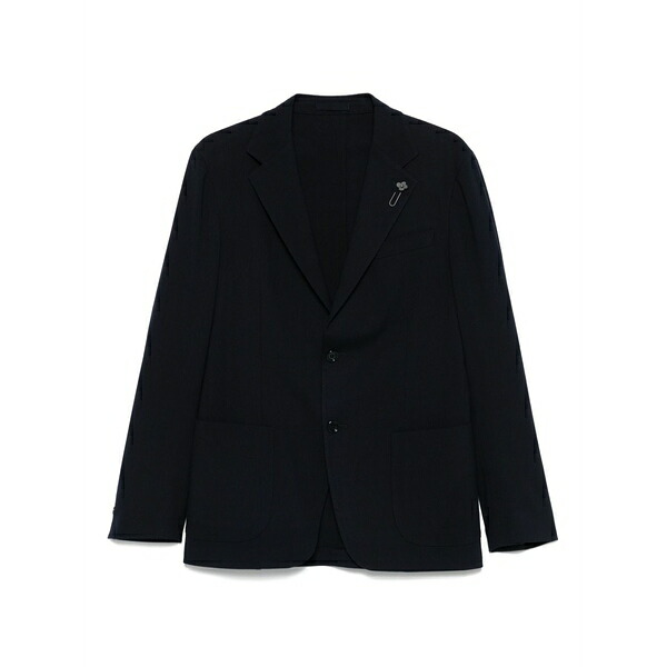 ラルディーニ メンズ 上衣＆上衣 アウター Two-button blazer Blue