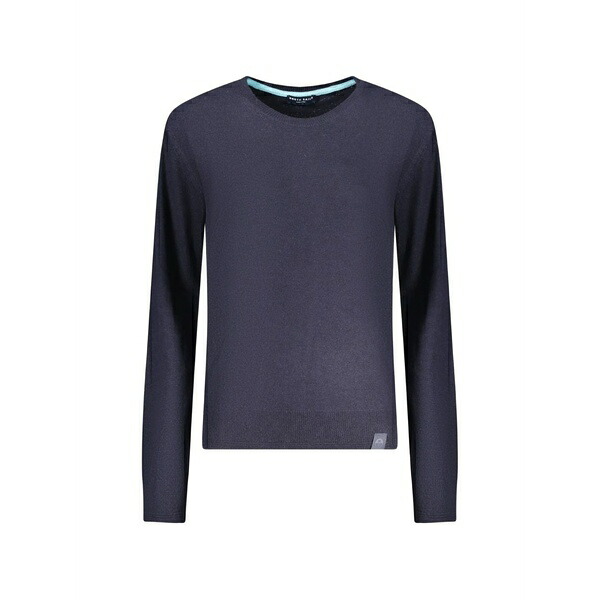 北の方大売り出し レディース 編み物\u0026プルオーバー アウター Fine-knit sweater Blue