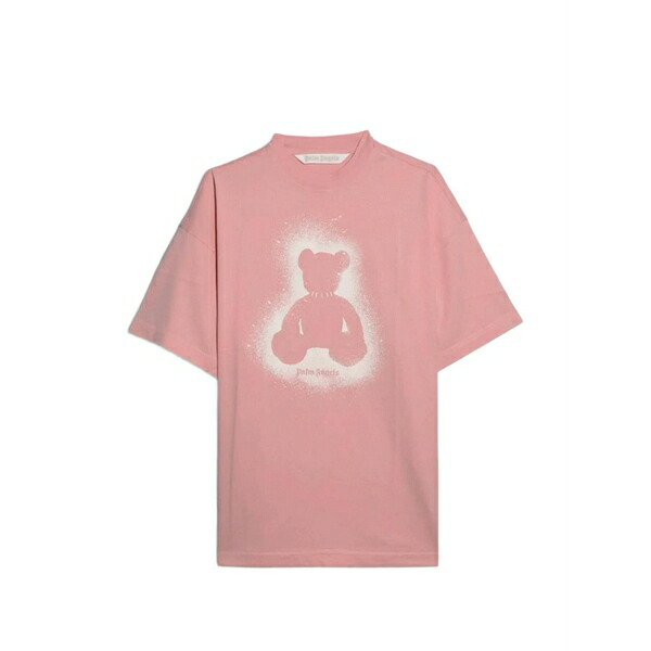 パーム・エンジェルス レディース プルオーバー トップス Spray bear t-shirt Pink