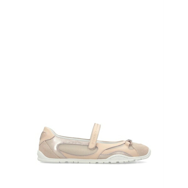 ピンコ レディース スニーカー シューズ Logo-detail toutch-strap sneakers Pink