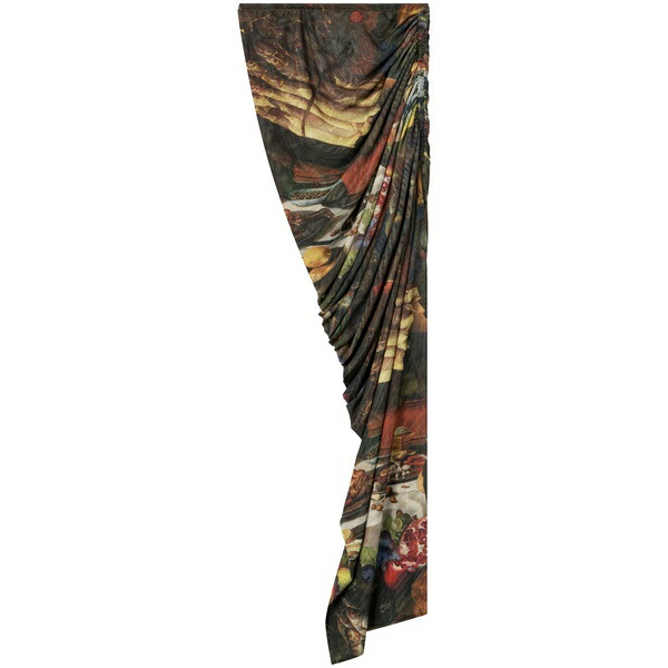エーゼット 製造所 レディース スコート ボトムス X estar manas bon appetit side-slit skirt Multicolour