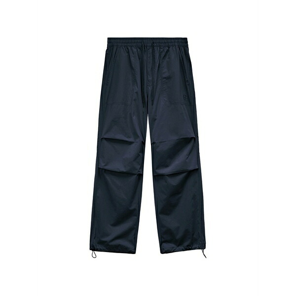 黒茶 レディース 心地よいズボン下 ボトムス Drawstring trousers Blue