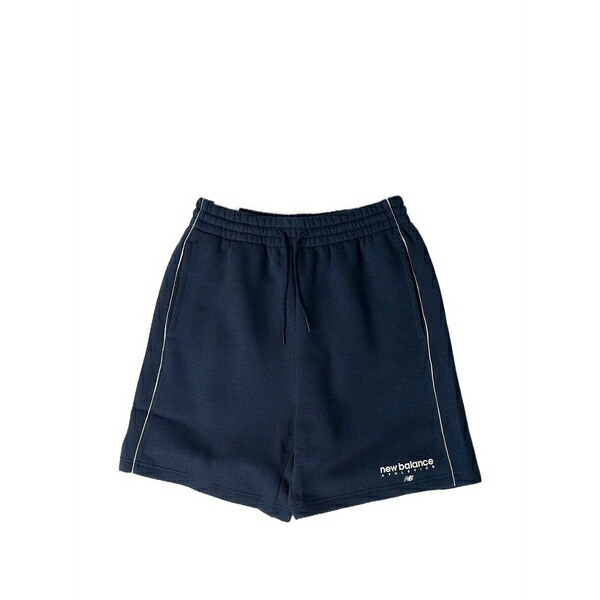 ニュー平衡にする メンズ 心地よいズボン下 ボトムス Trackside piping-detail shorts Blue