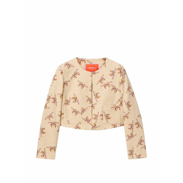 ラ・ダブル・ジェイ レディース 上衣＆上衣 アウター Bijoux jacket Neutrals
