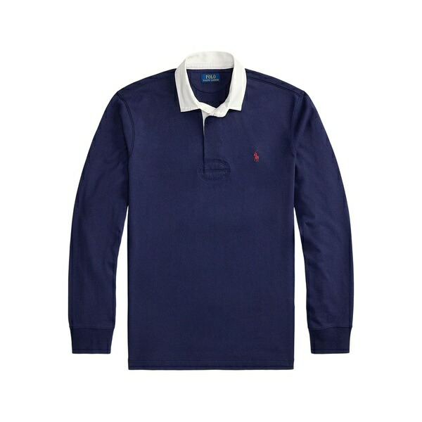 ラルフローレン メンズ スポーツシャツ トップス Long-sleeve polo shirt Blue