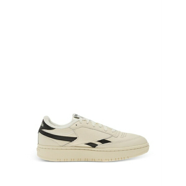 リーボック レディース スニーカー シューズ Club c double revenge logo-patch sneakers Neutrals｜asty