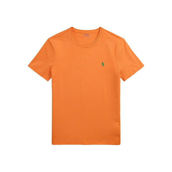 ラルフローレン メンズ ティーシャツ トップス Crew-neck jersey t-shirt Orange