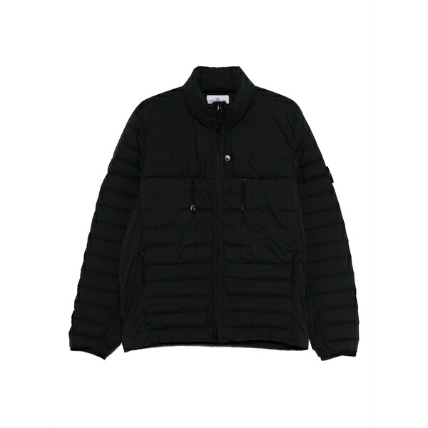ストーンアイランド メンズ 上衣＆上衣 アウター Zip-up down jacket Black