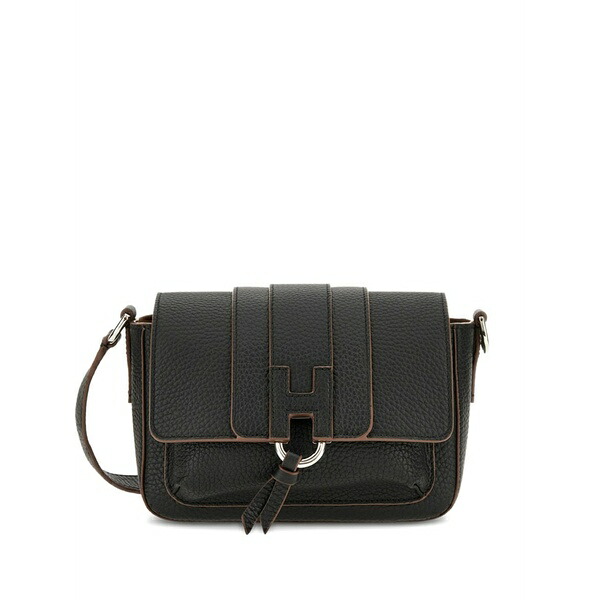 ホー鵞鳥 レディース ハンドバック 御徒面子 Tassel-detail shoulder bag Black