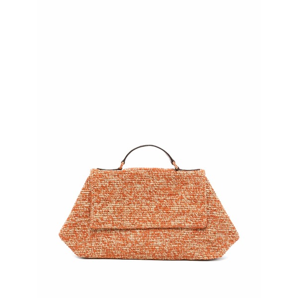 アイビリーブ レディース トートバッグ バッグ Lahady raffia tote bag Orange｜asty