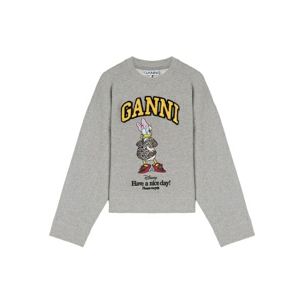 ガニー レディース 編み物\u0026スウェーター アウター X disney graphic-print sweatshirt Grey