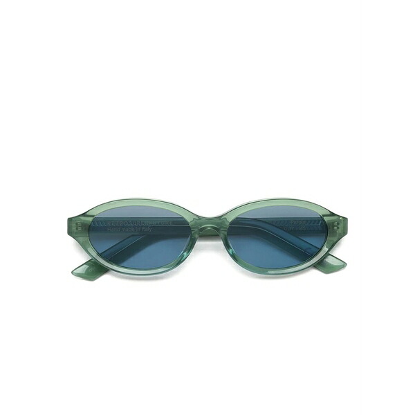 レトロスーパーフューチャー メンズ サングラス・アイウェア 佩び物 Oval-frame sunglasses Green