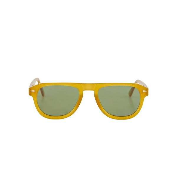アレム メンズ サングラス・アイウェア 付属物 Geometric-frame sunglasses Orange