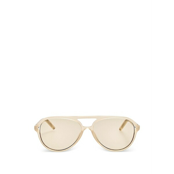 ジャクエムス メンズ サングラス・アイウェア 佩び物 Pilot-frame sunglasses Neutrals